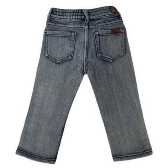 7 For All Mankind 18Months White Washed Blue Jeans - Picture 2 of 8